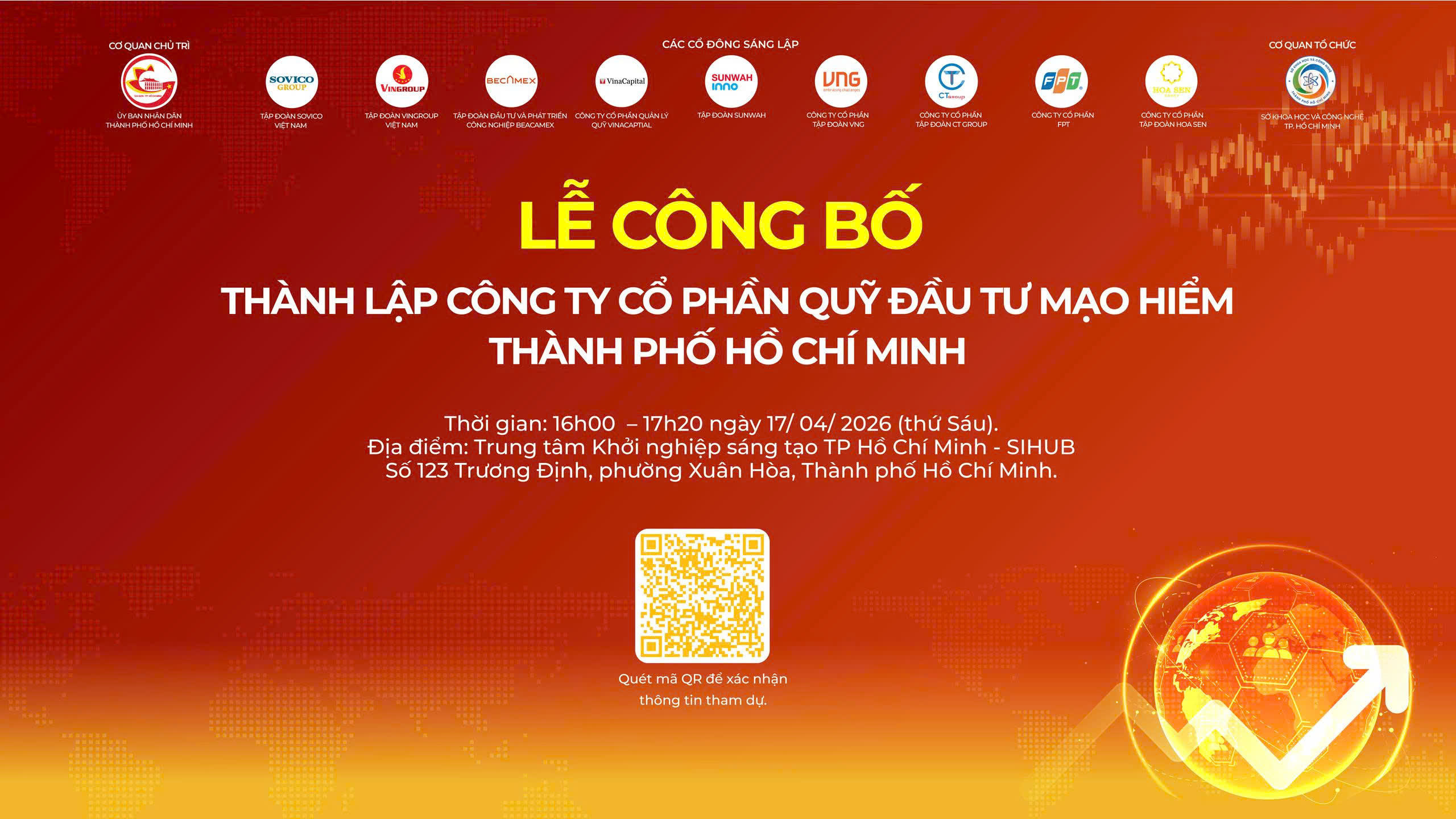 Lễ công bố Quỹ Đầu tư mạo hiểm Thành phố Hồ Chí Minh