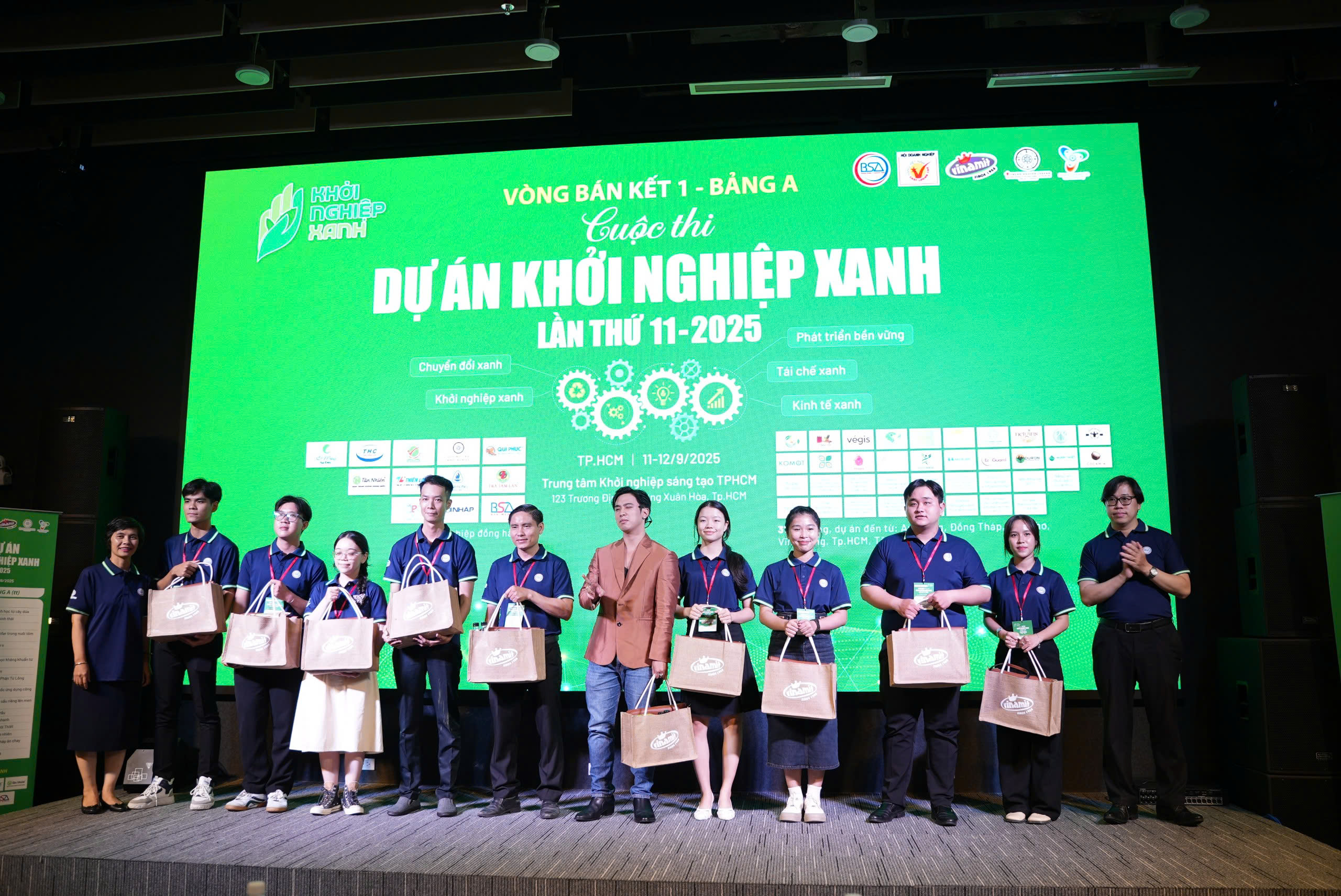 63 dự án tranh tài Vòng Bán kết Khởi nghiệp Xanh 2025 tại TP.HCM