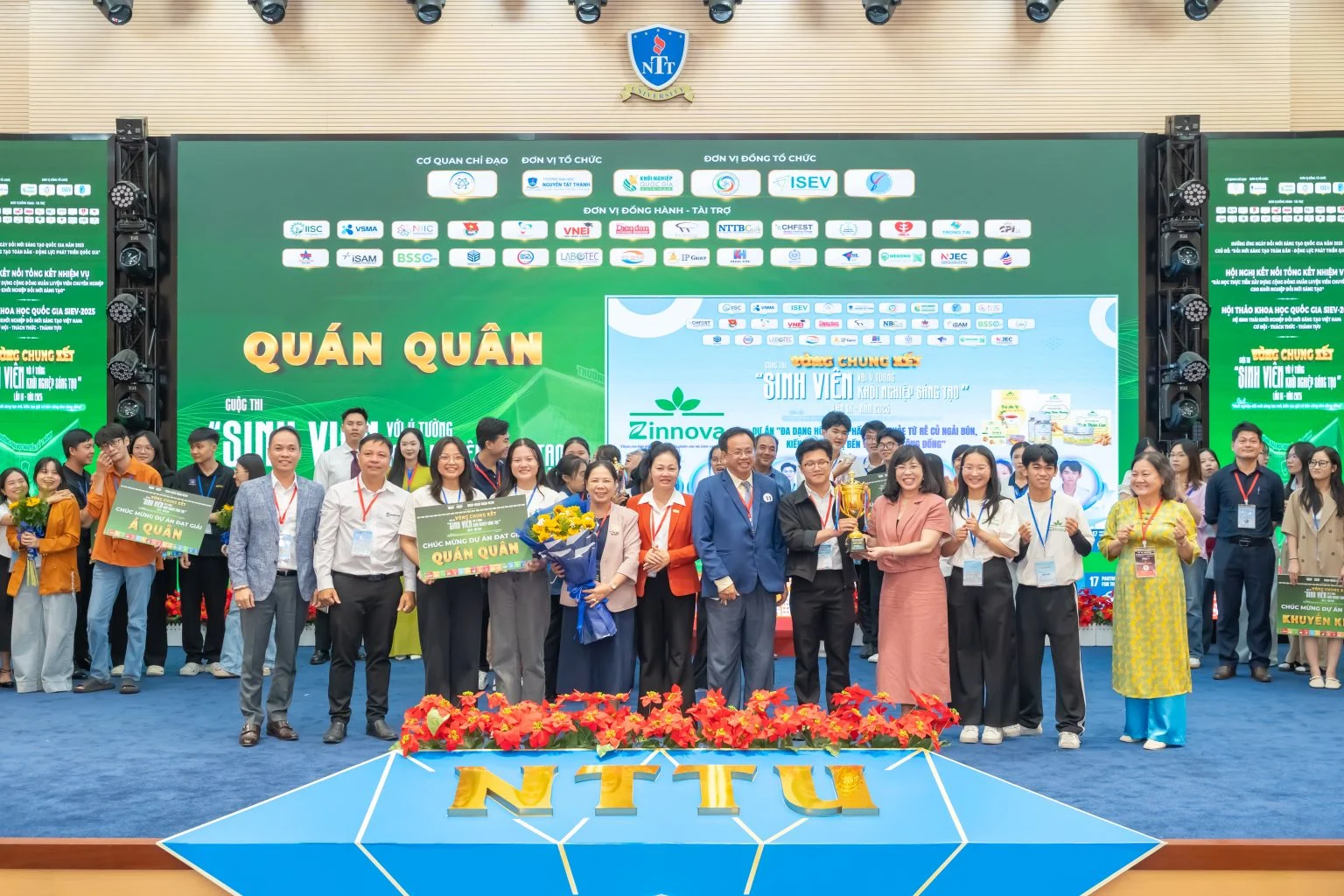 Chung kết Cuộc thi khởi nghiệp NTTU 2025: Tôn vinh những ý tưởng kiến tạo giá trị bền vững cho cộng đồng