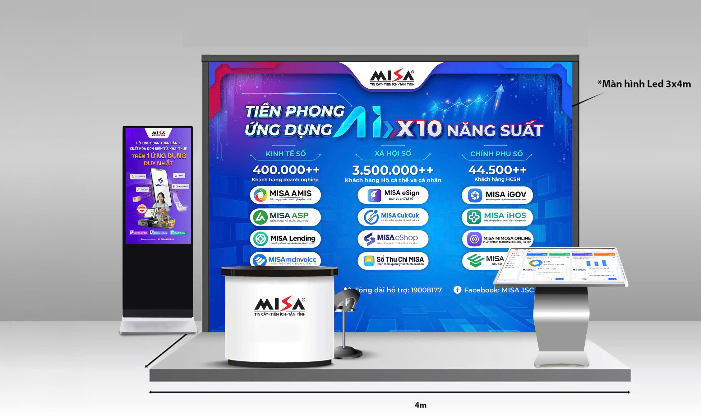 MISA - Giải pháp phần mềm cho ba trụ cột: Chính phủ số - Kinh tế số - Xã hội số