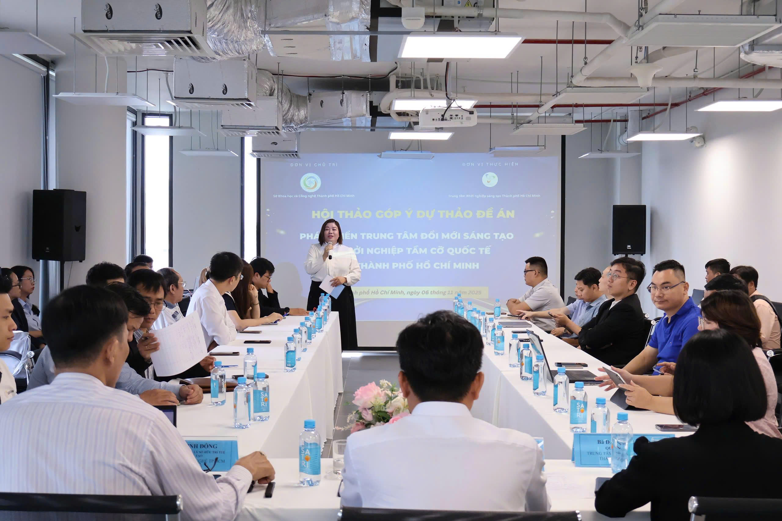 Hội thảo Khoa học: Góp ý dự thảo Đề án Phát triển Trung tâm Đổi mới sáng tạo và Khởi nghiệp tầm cỡ quốc tế tại TP. Hồ Chí Minh