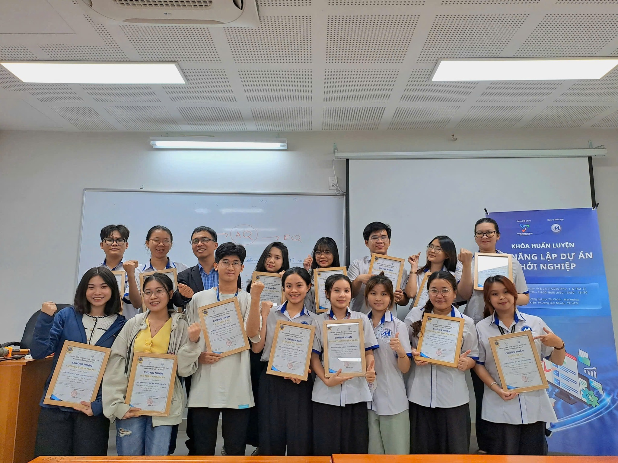 SIHUB phối hợp với UFM tổ chức khóa huấn luyện “Kỹ năng lập dự án khởi nghiệp” (Khóa 3)